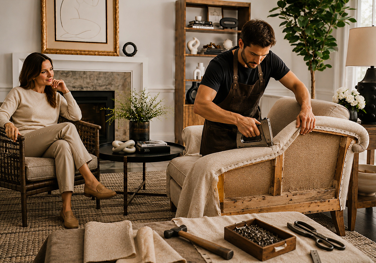 Our Upholstery Process
